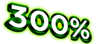 300% Bonus for any Deposit